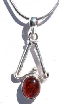 Tea Drop Pendent Amber SP-2008